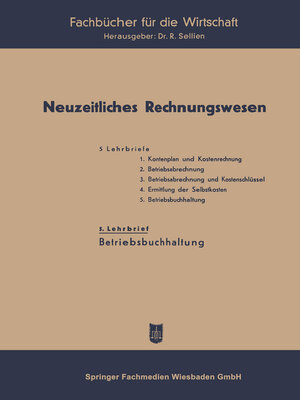cover image of Neuzeitliches Rechnungswesen